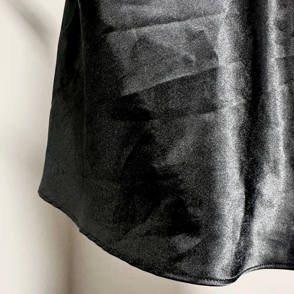 Vintage 90s Black Floral Lace Camisole Women’s Size Medium Party Whimsigoth EUC - Picture 7 of 16